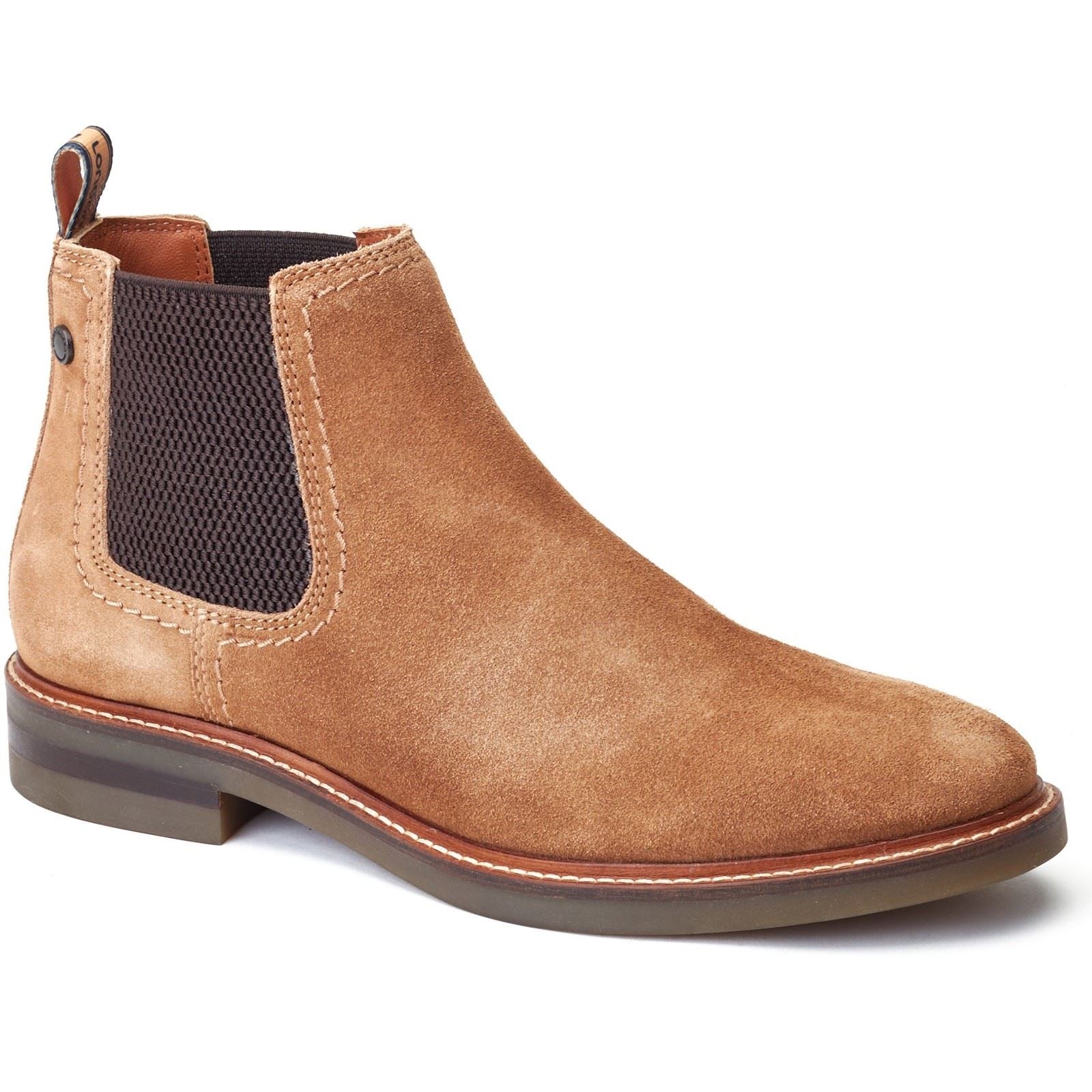 Base London Portland Leather Men's Ginger Boots