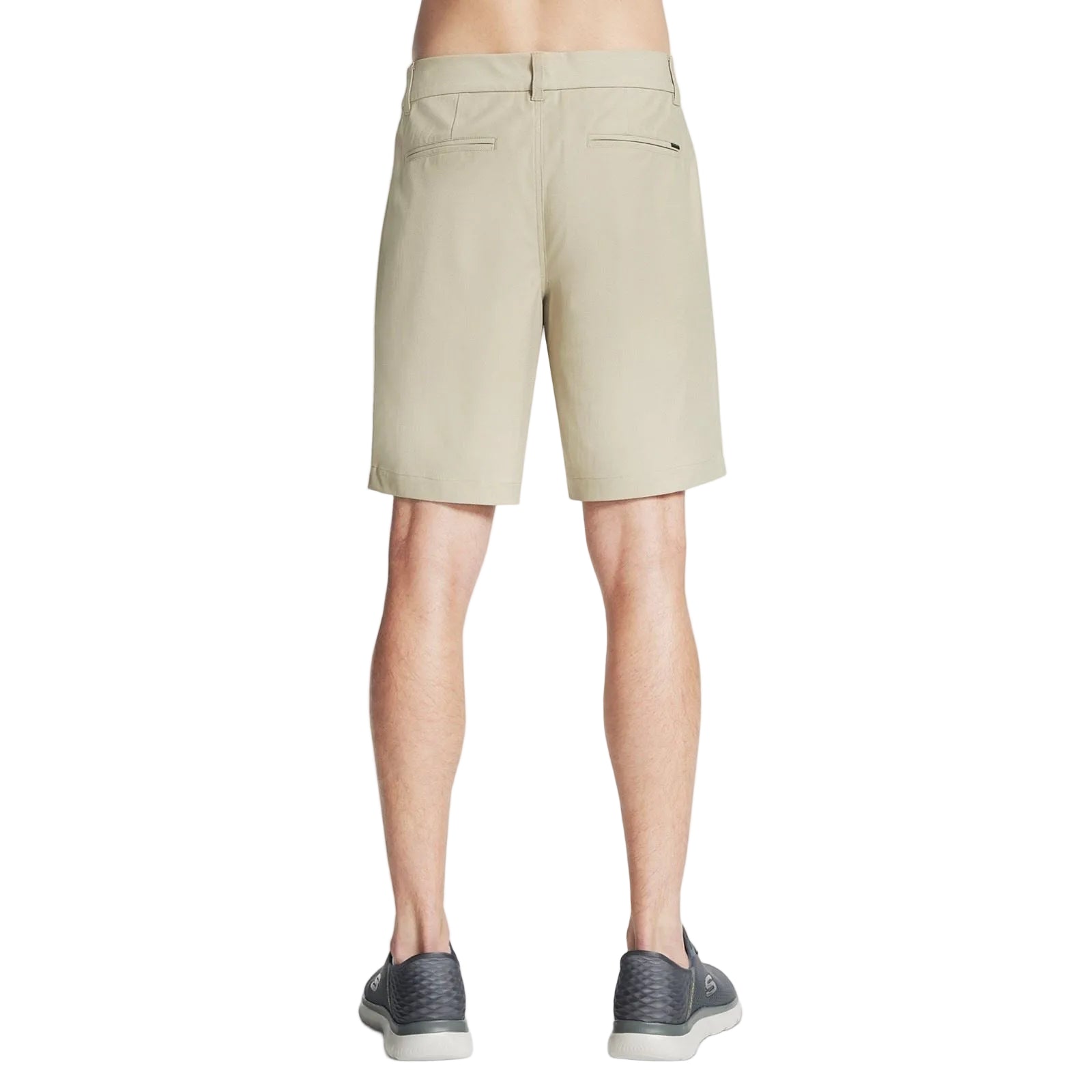Skechers Premium Everywhere 9 Inch Short Polyester Men's Natural Knee-Length Shorts