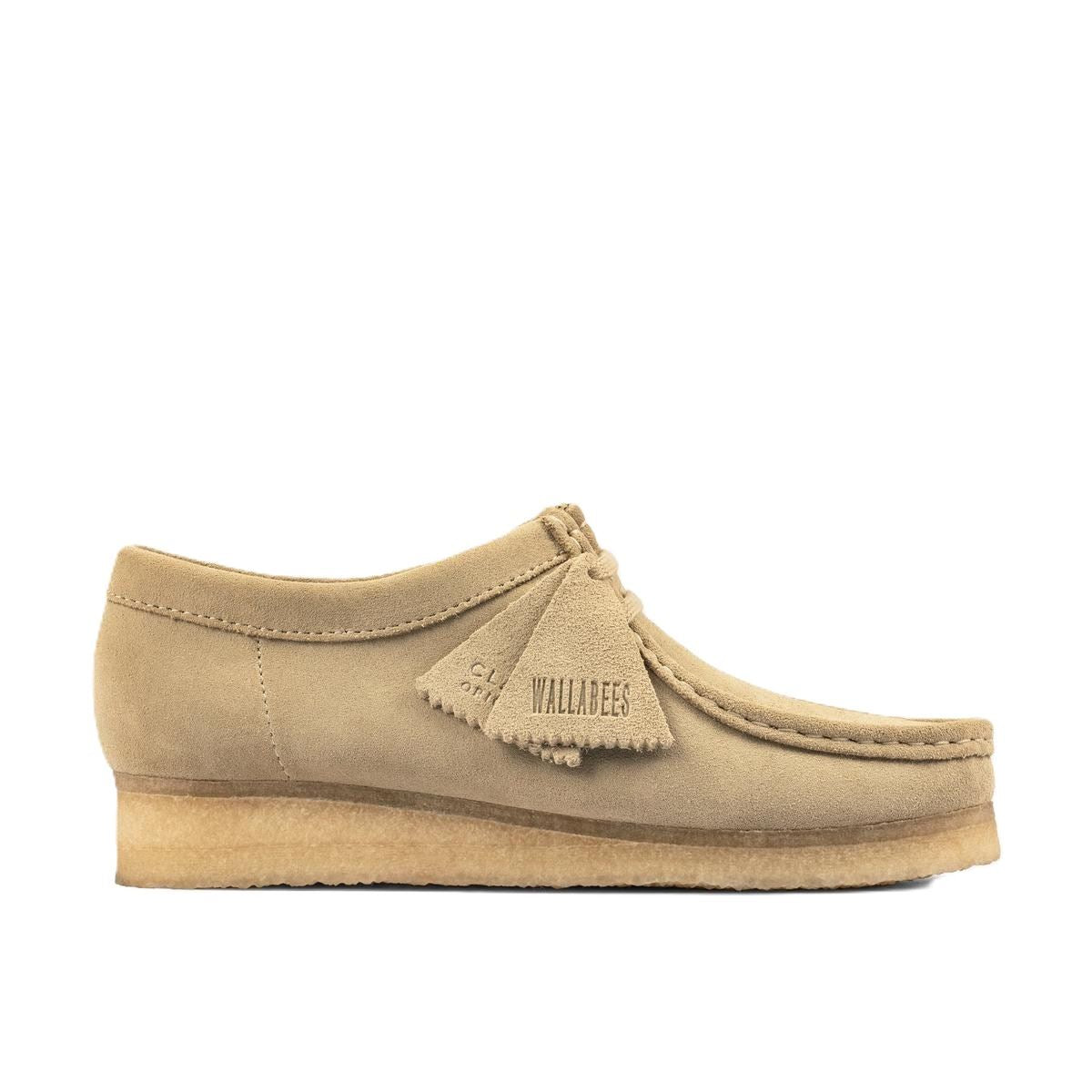 Clarks Originals Wallabee Suede Women's Maple Shoes