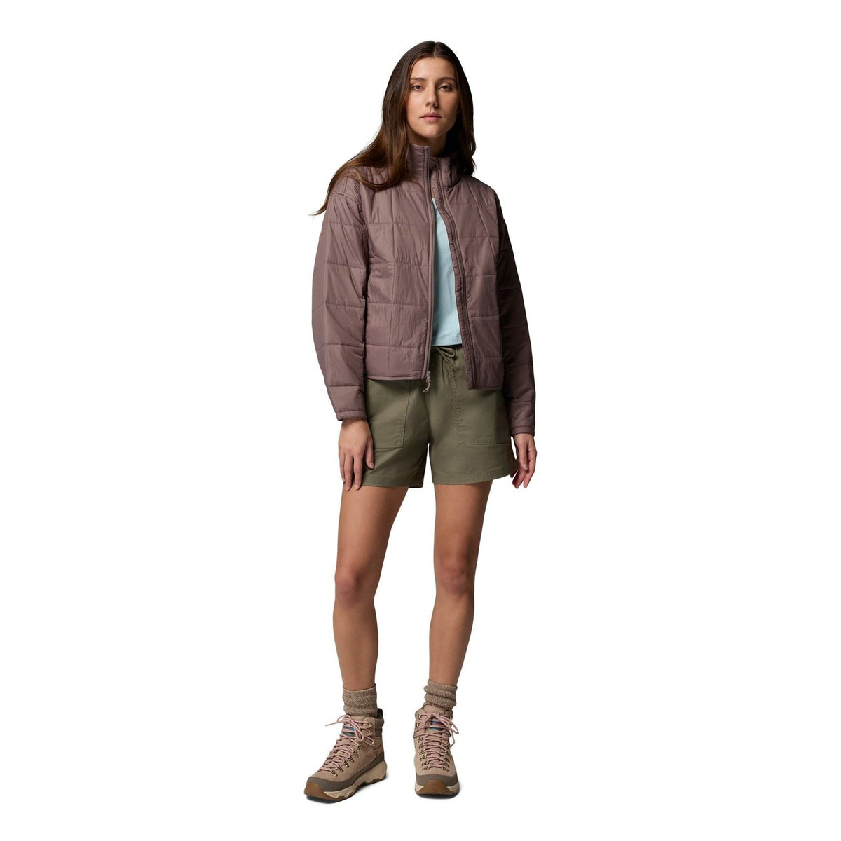Columbia Sienna Hill Quilted Jacket Women's Brown Quilted Jackets
