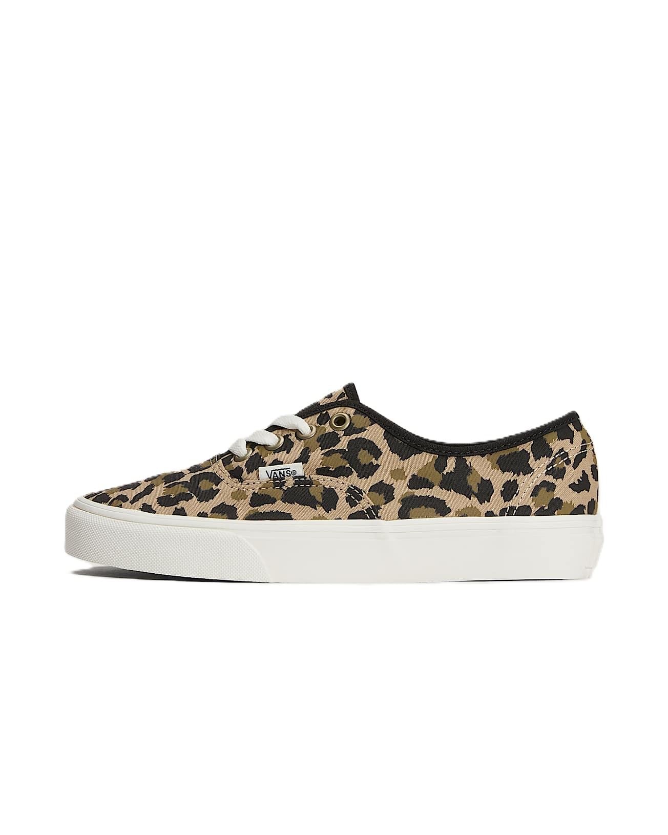 Vans Authentic Canvas Women's Leopard Black/Insense Trainers