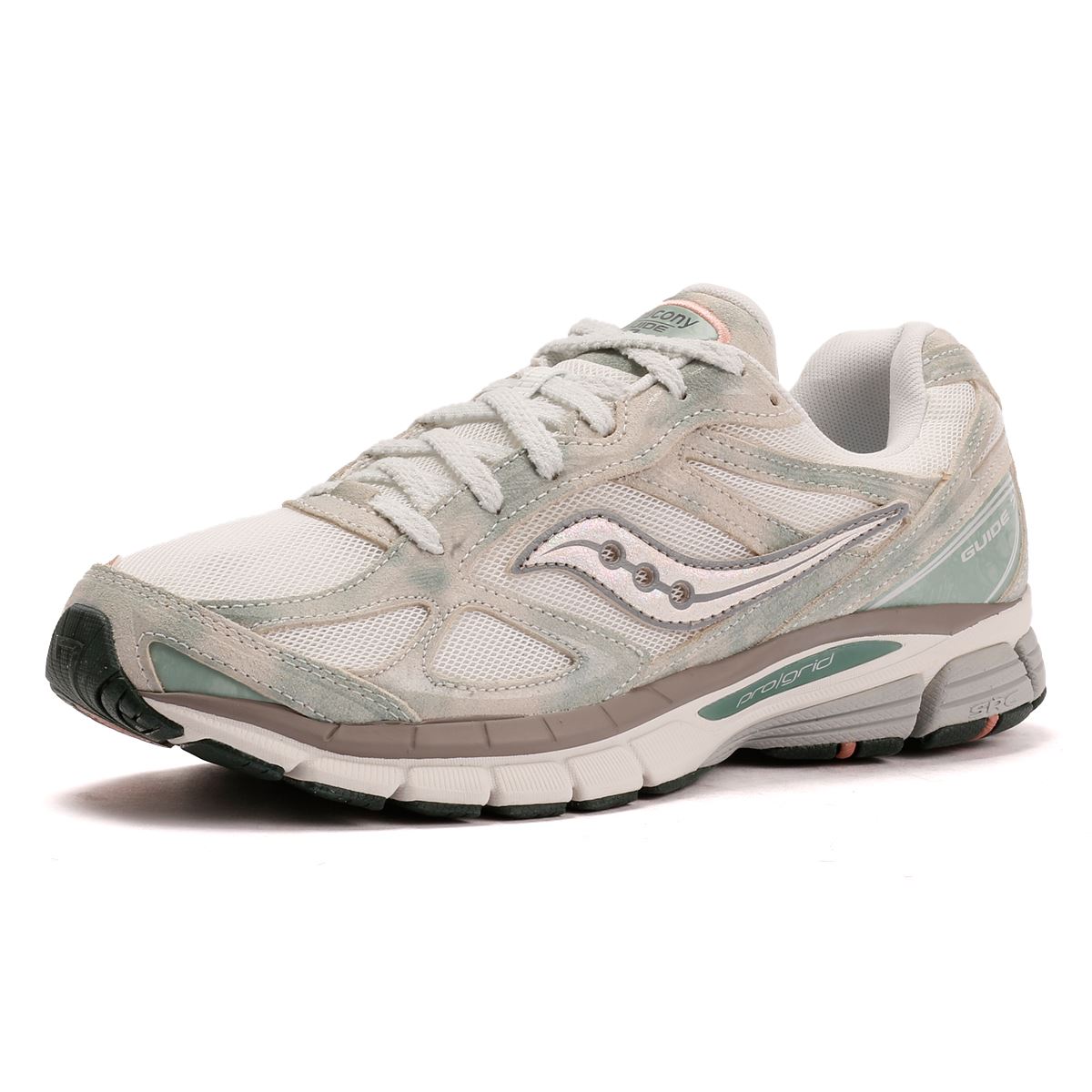 Saucony Progrid Guide 7 White/Verde Trainers