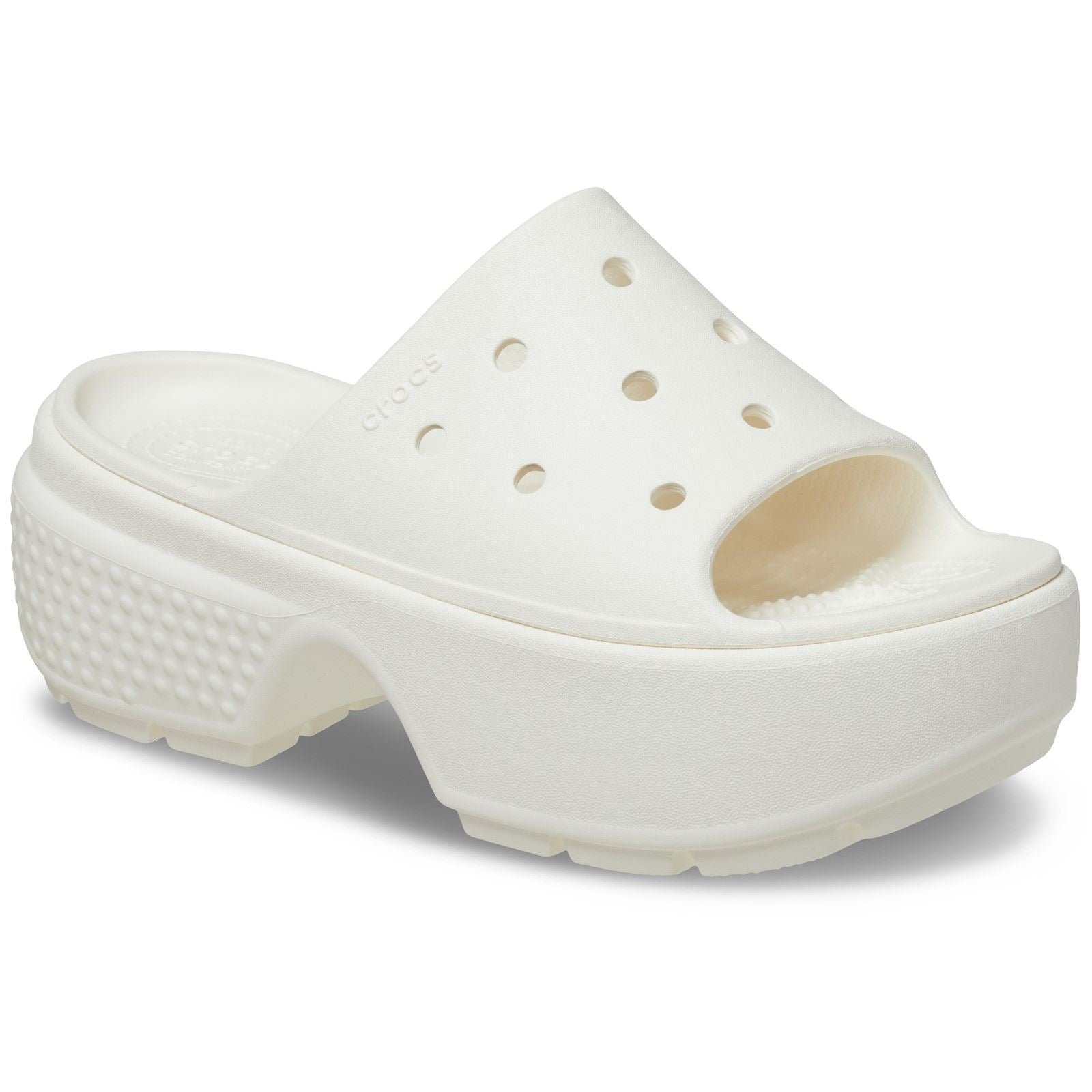 Crocs Stomp Slide Synthetic Chalk Slides