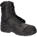 Magnum Rigmaster Side-Zip Leather Black Safety Boots
