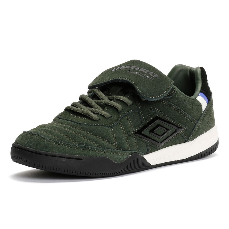 Umbro Speciali TR Suede Green/Black Trainers