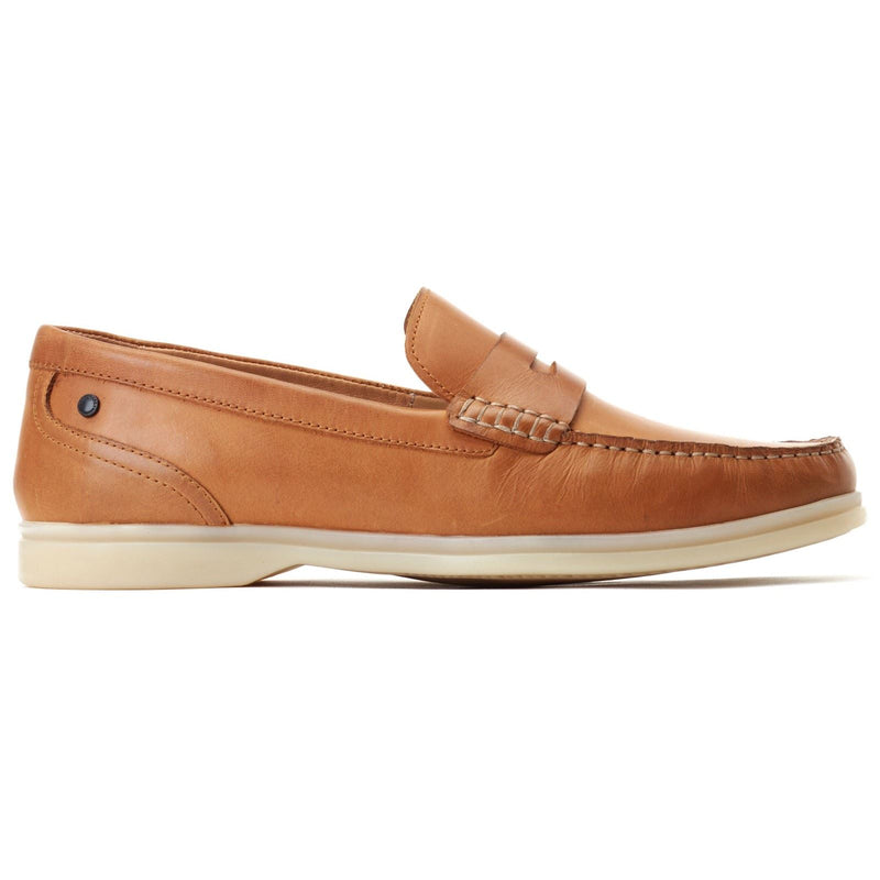 Base London Marlin Leather Men's Burnt Tan Loafers