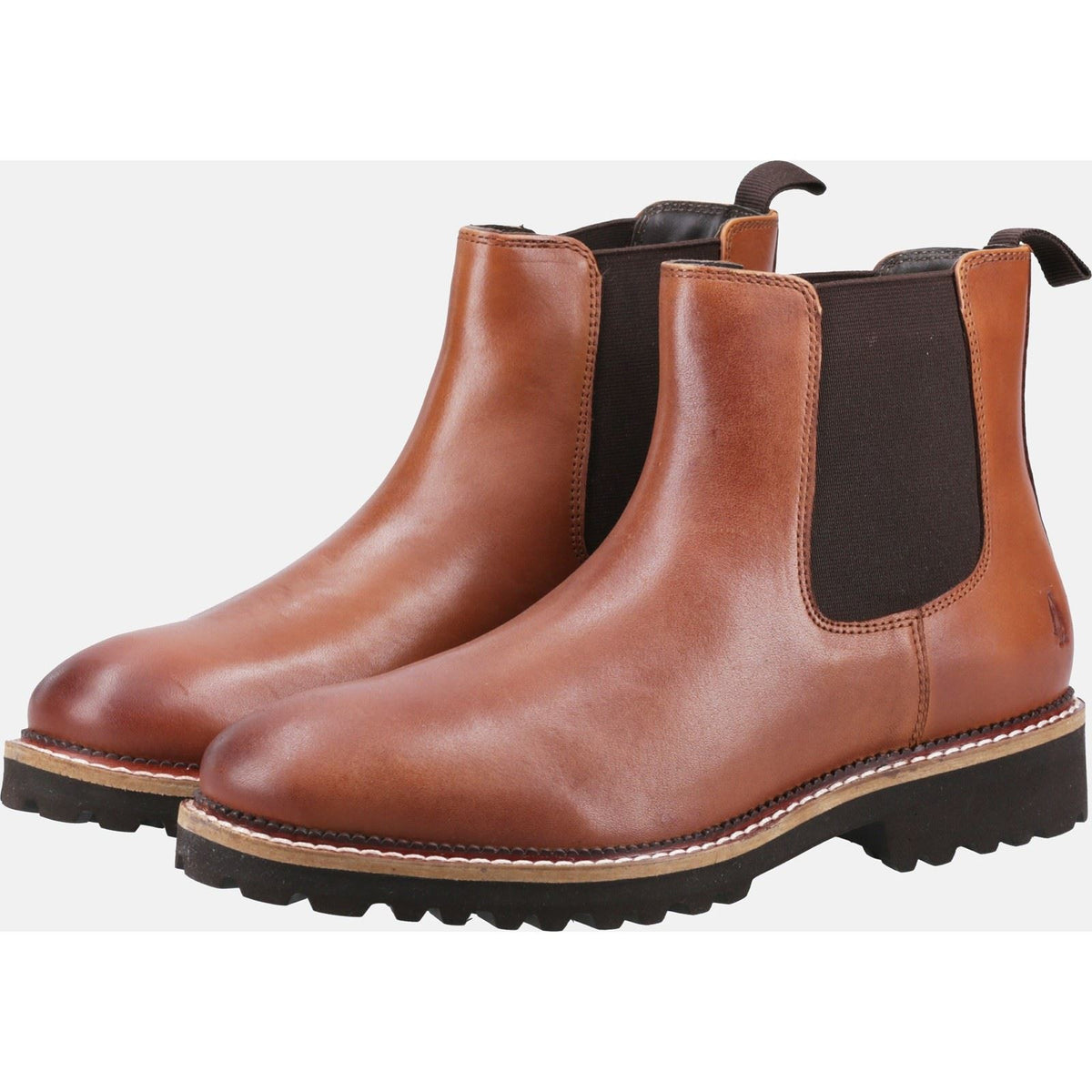 Hush Puppies Gwyneth Chelsea Suede Women's Tan Boots