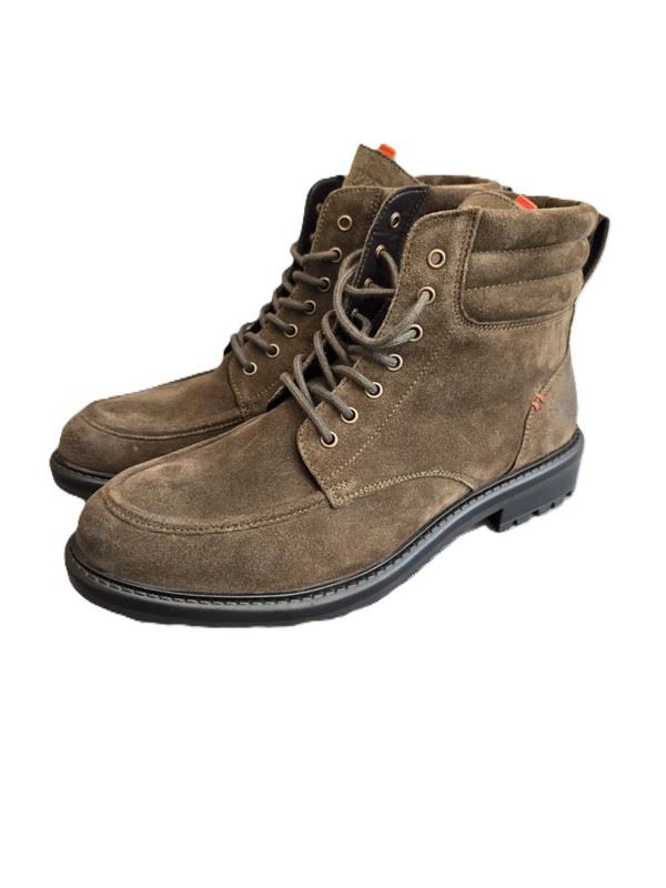 Osprey London The Pentney Waxed Suede Men's Kola Boots