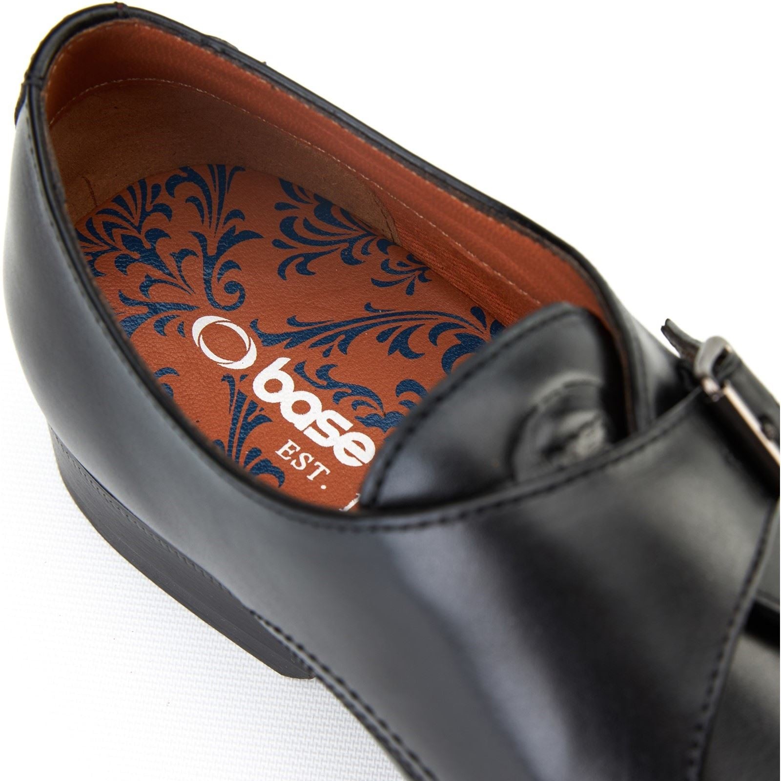 Base London Faraday Leather Men's Black Shoes