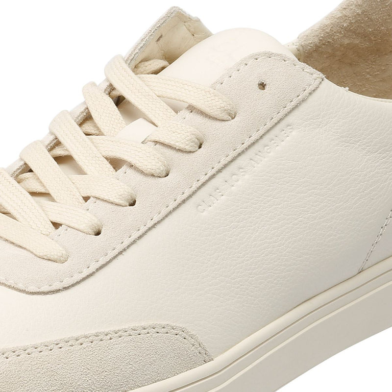 Clae Deane Leather Men's Triple Off White Trainers
