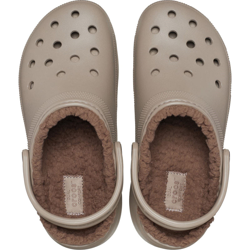 Crocs Classic Platform Lined Synthetic Women's Mushroom Clogs