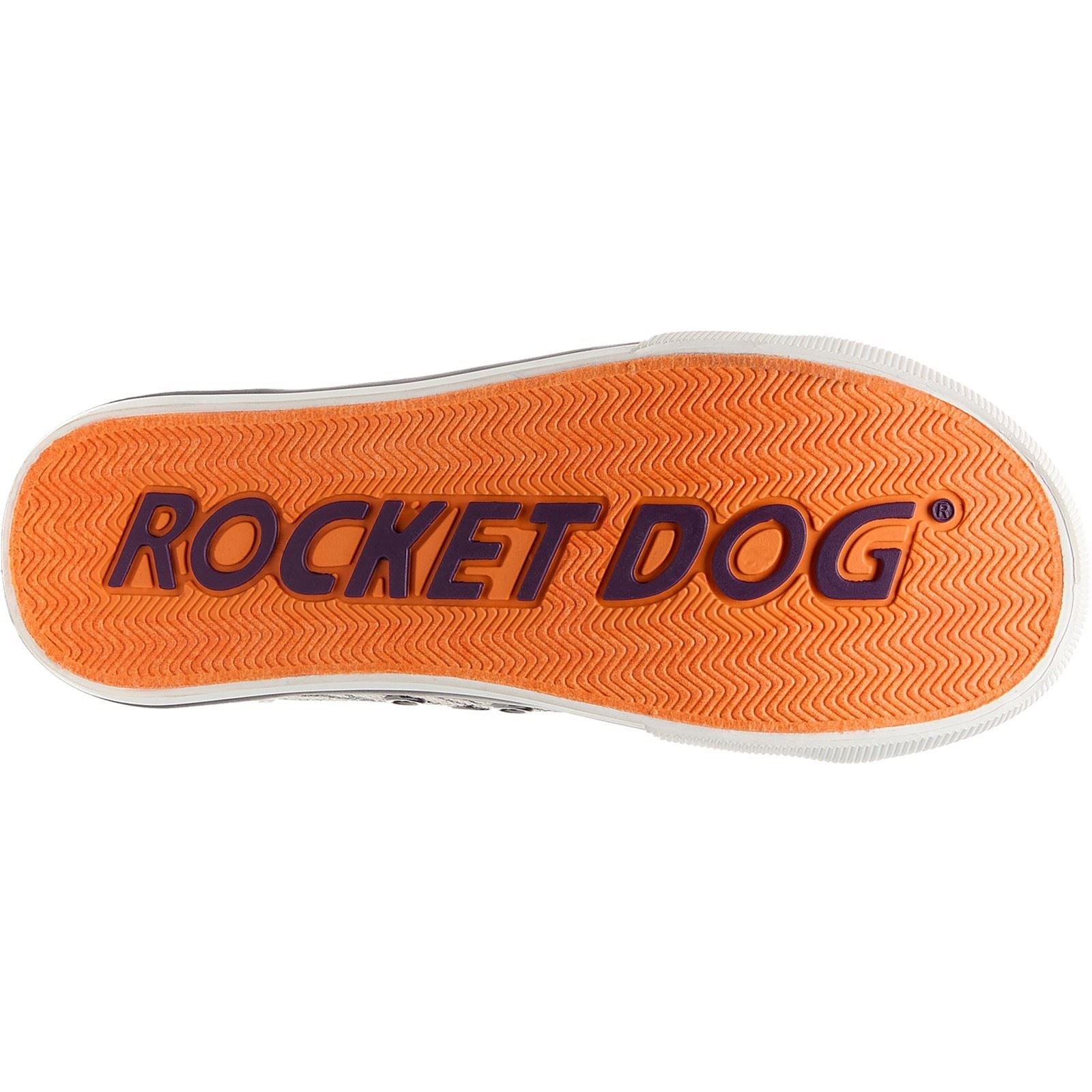 Rocket Dog Jazzin Wales Cotton Women's Beige/Black Trainers