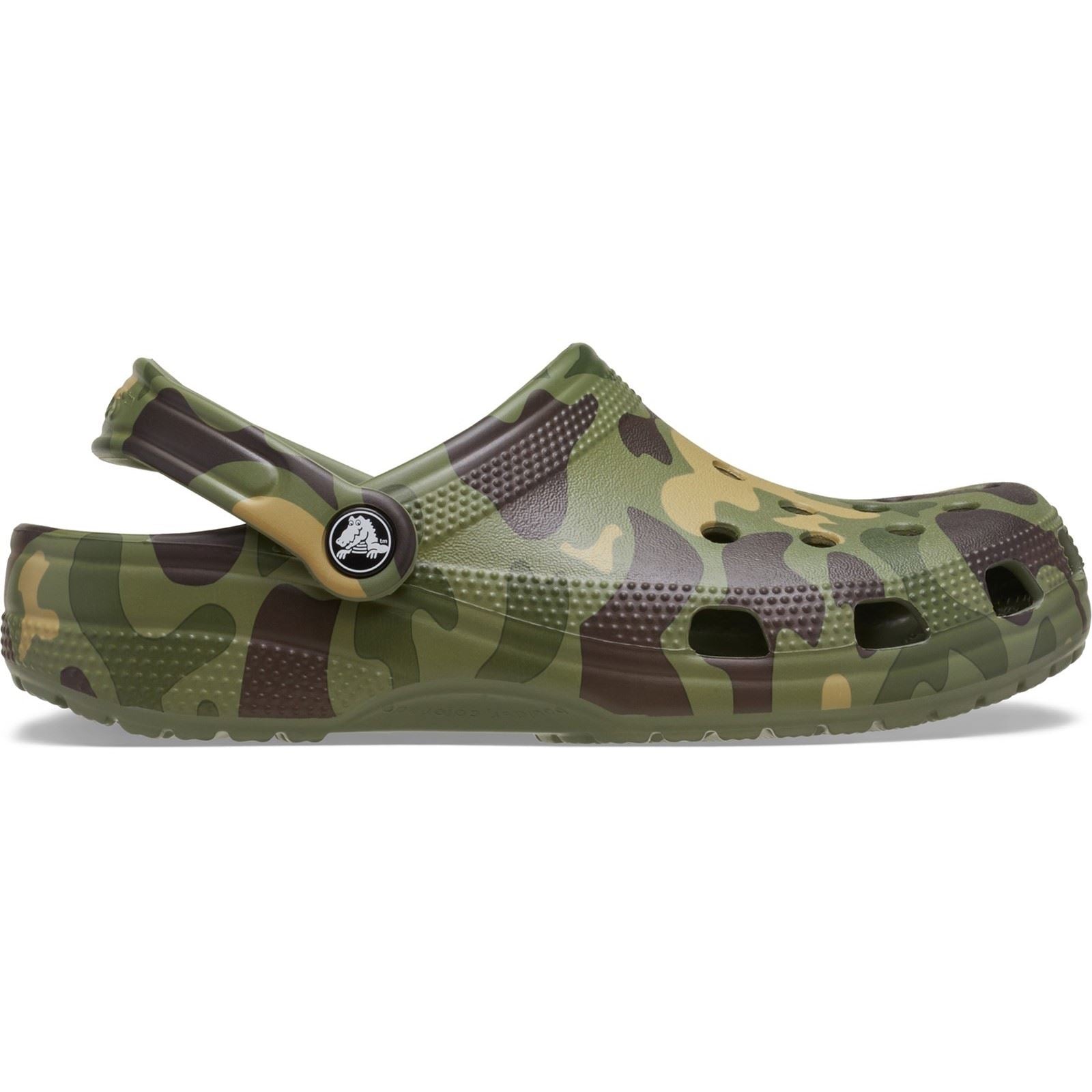 Crocs Classic Duck Camo EVA Men's Black/Cargo Clogs
