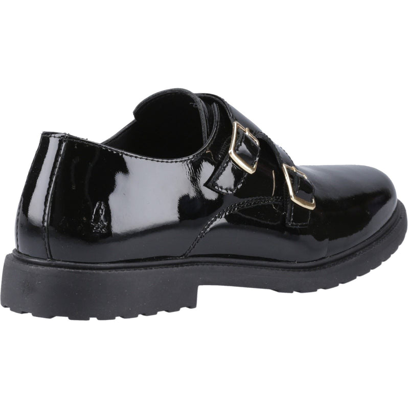 Hush Puppies Verity Leather Women's Black Patent Shoes