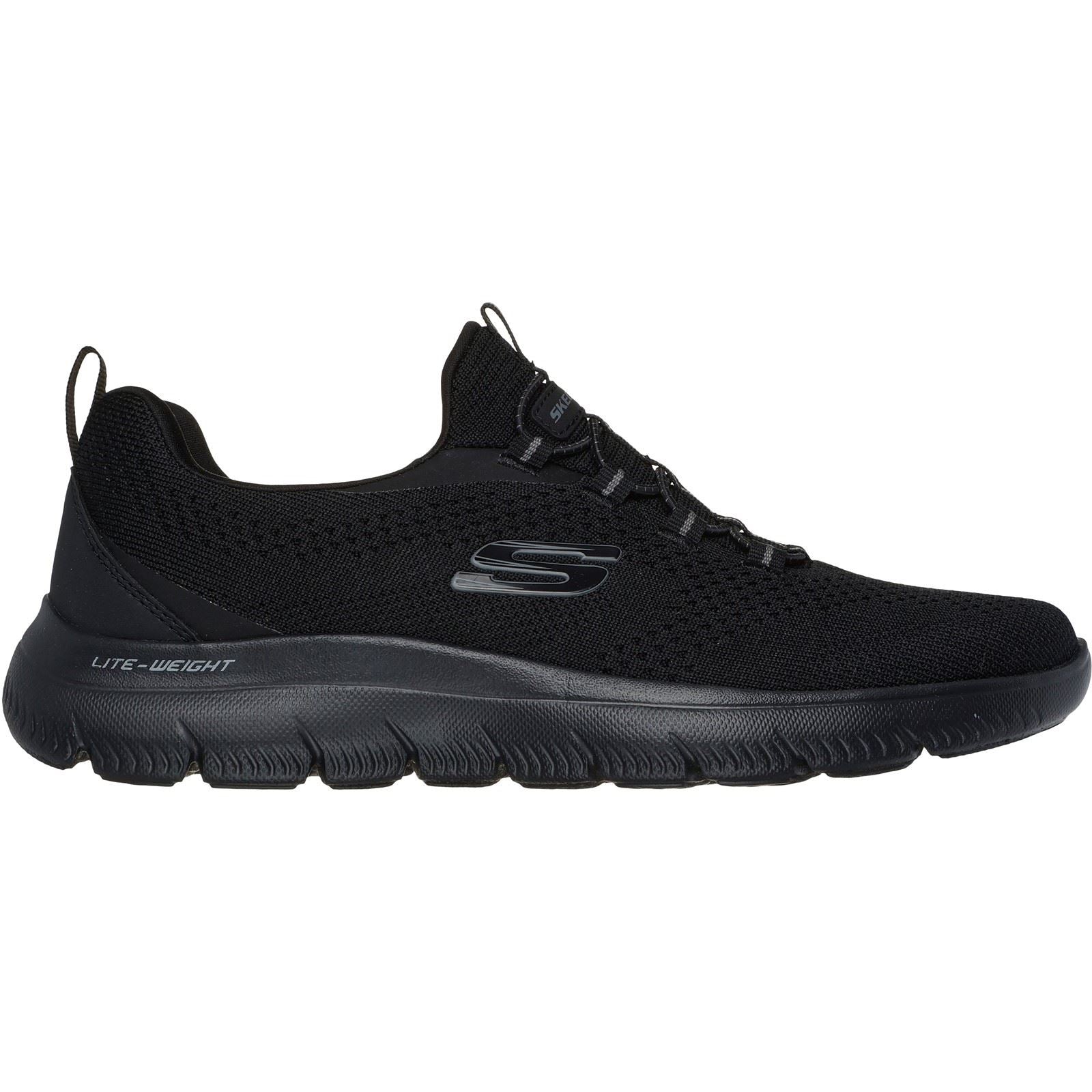 Skechers Summits Tallo Textile Men's Black Trainers