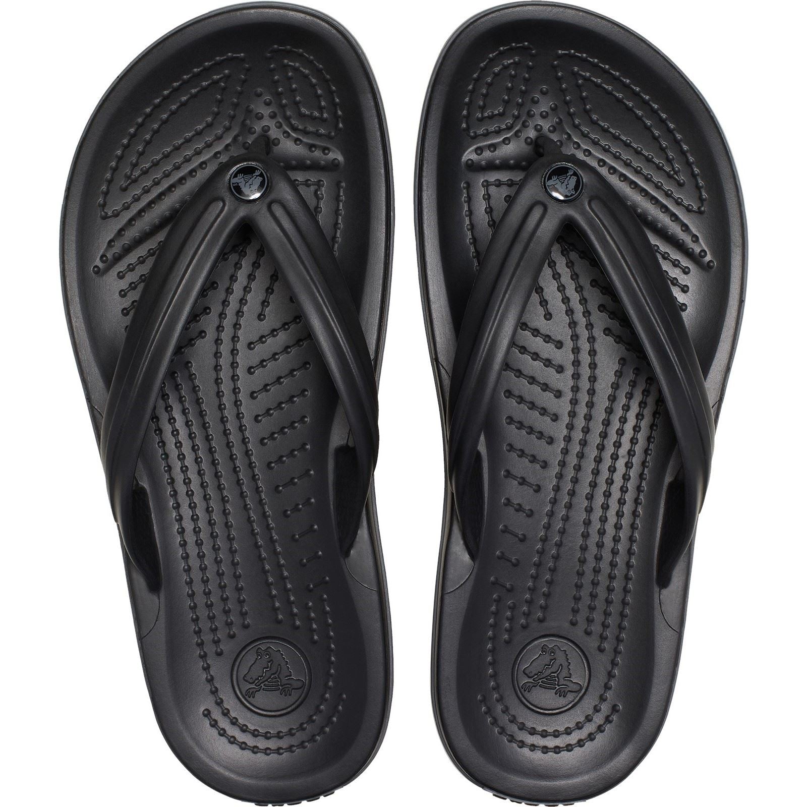 Crocs Crocband Flip Rubber Black/Slate Grey Flip Flops