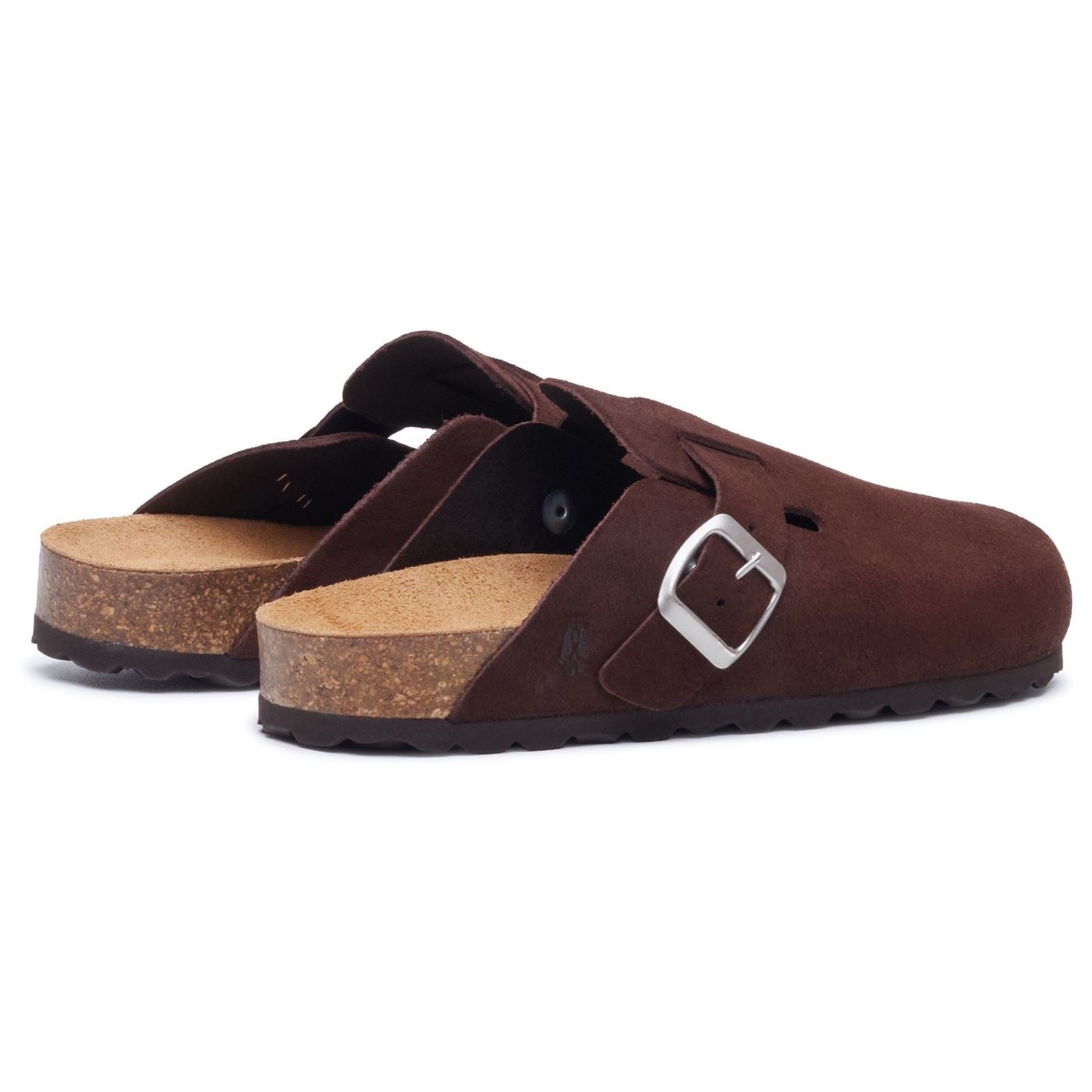 Hush Puppies Bailey Suede Women's Chocolate Mules