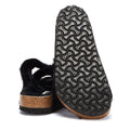 Birkenstock Arizona Fur Black Sandals