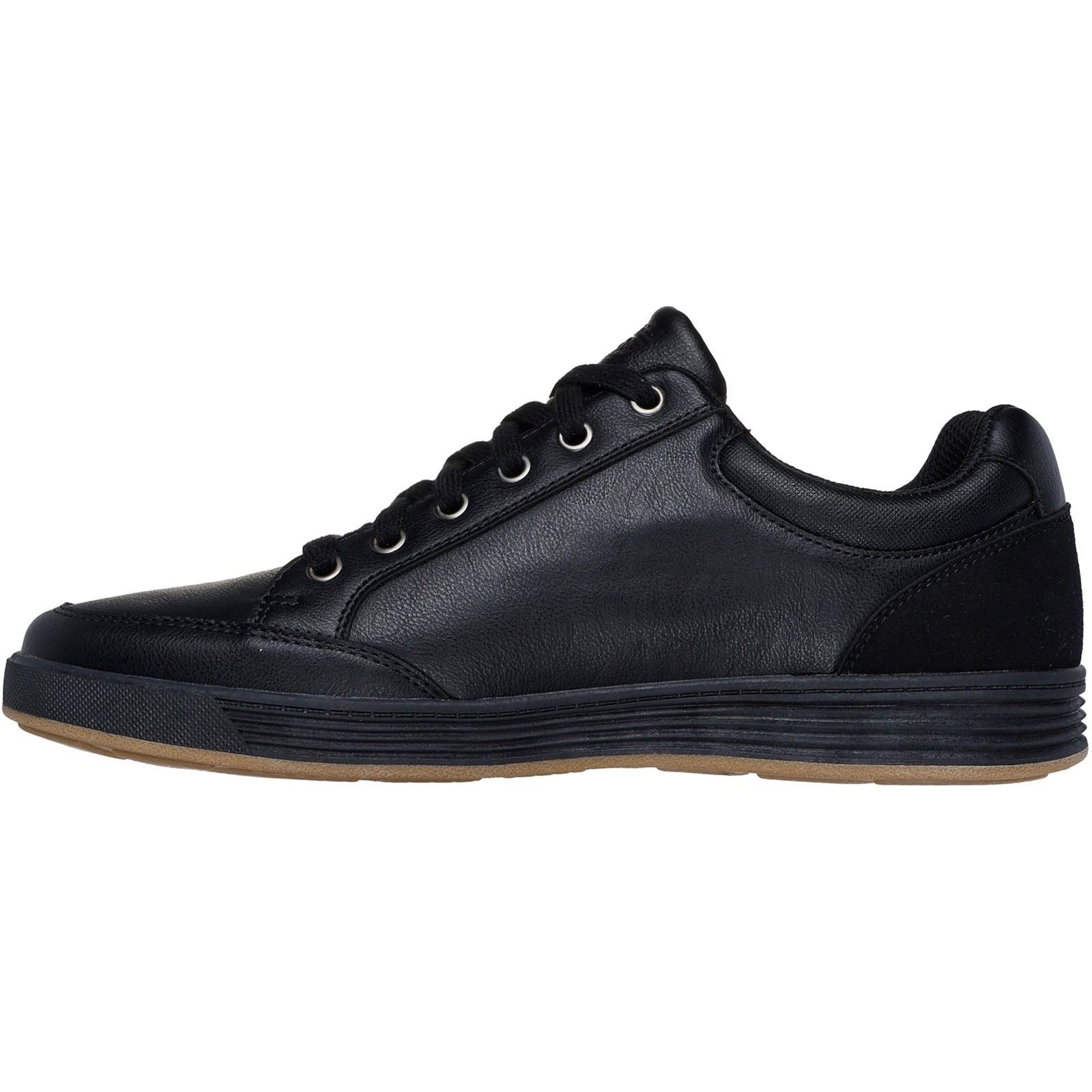 Skechers Cavell Sparkman Polyurethane Men's BLACK Lace-Up Shoes