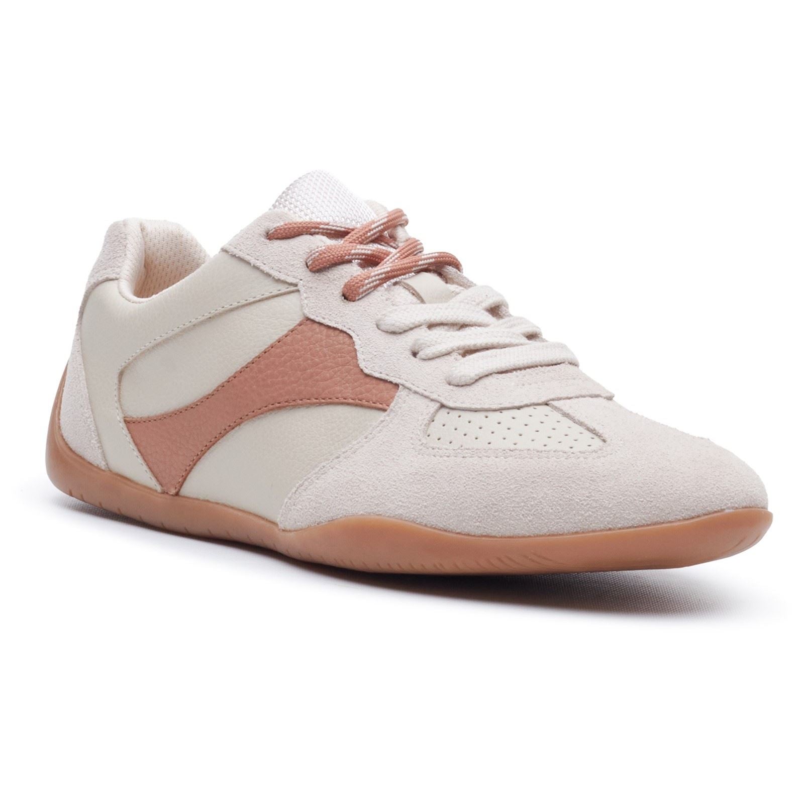 Hush Puppies Jovie Leather Women's TAUPE Trainers