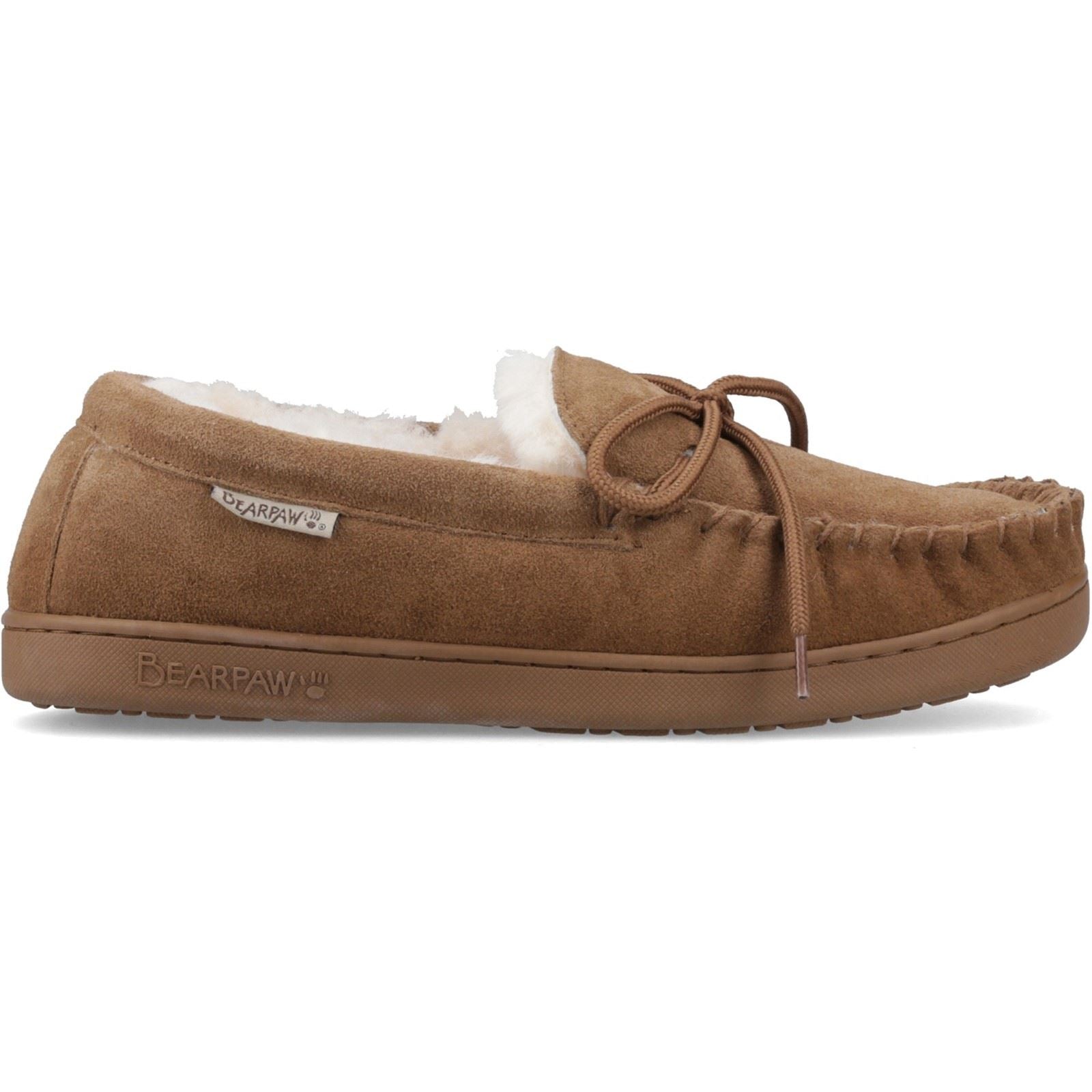 Bearpaw Moc II Suede Men's Hickory Slippers