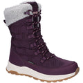 Hi-Tec Sophia Nylon Women's Italian Plum/Sepia Rose Winter Ankle Boots
