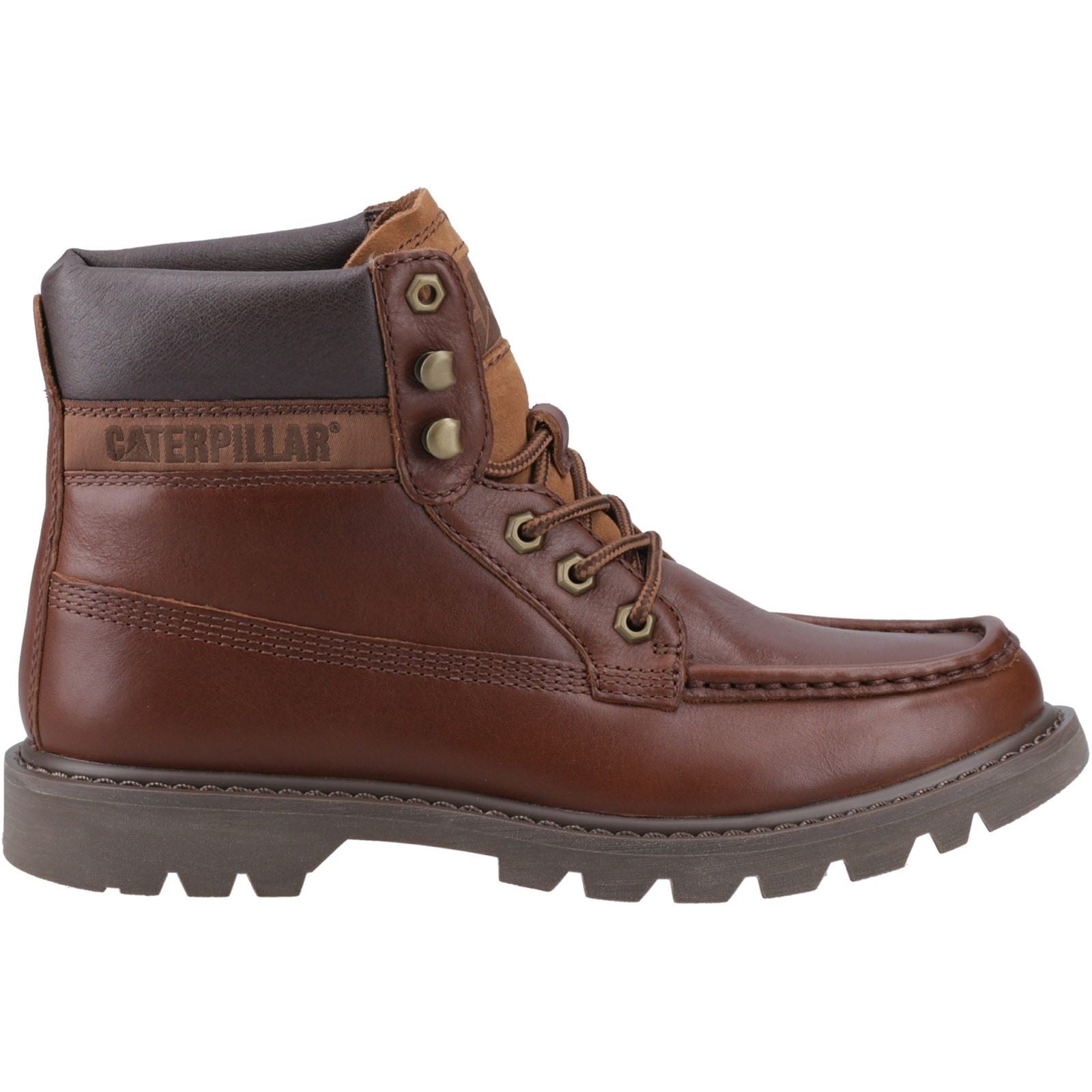 Caterpillar Colorado Moc Toe Leather Men's Nuthatch Ankle Boots