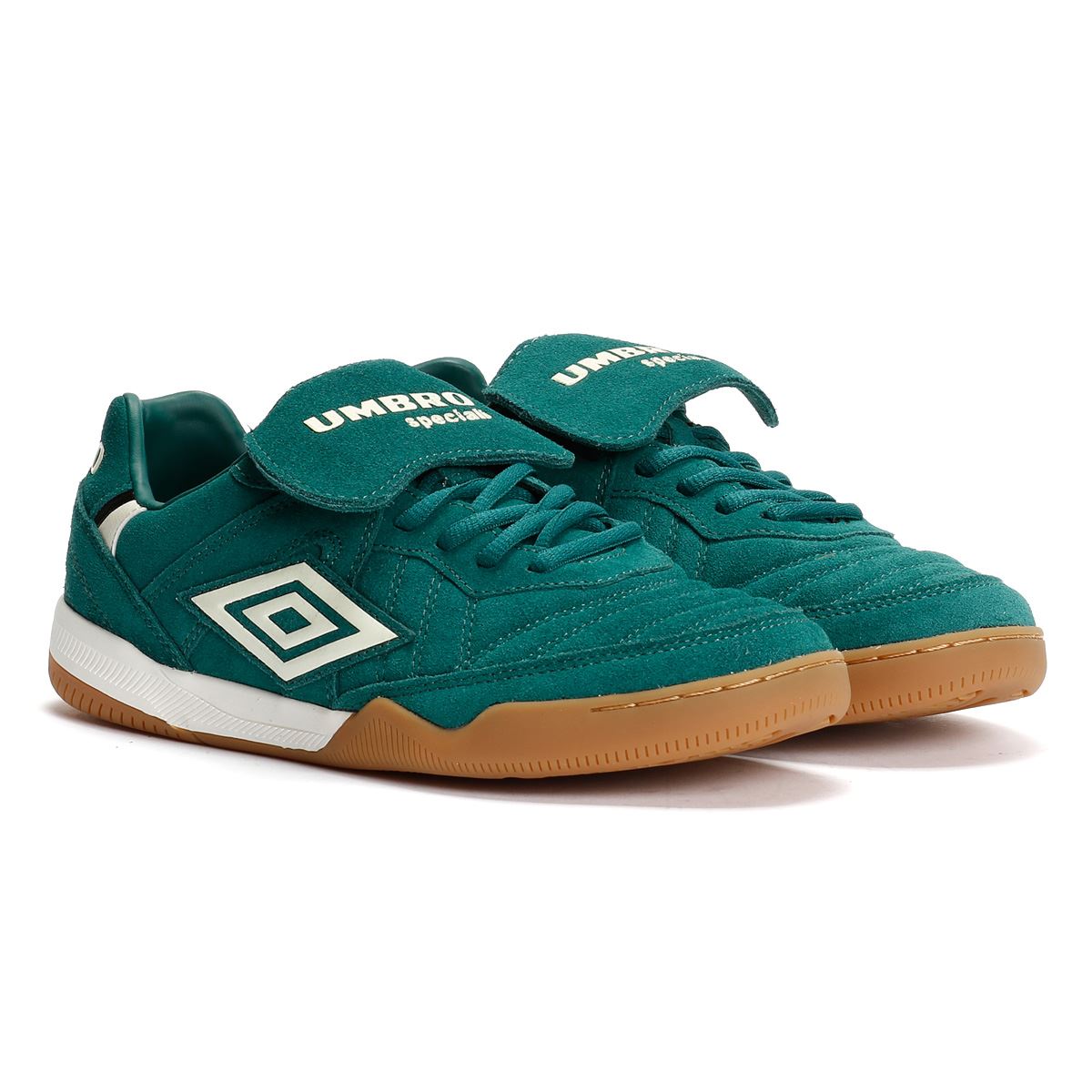 Umbro Speciali TR Suede Forest Green/Antique White Trainers