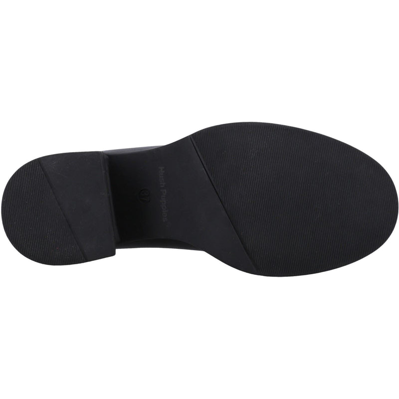 Hush Puppies Adelaide Leather Women's Black Loafers