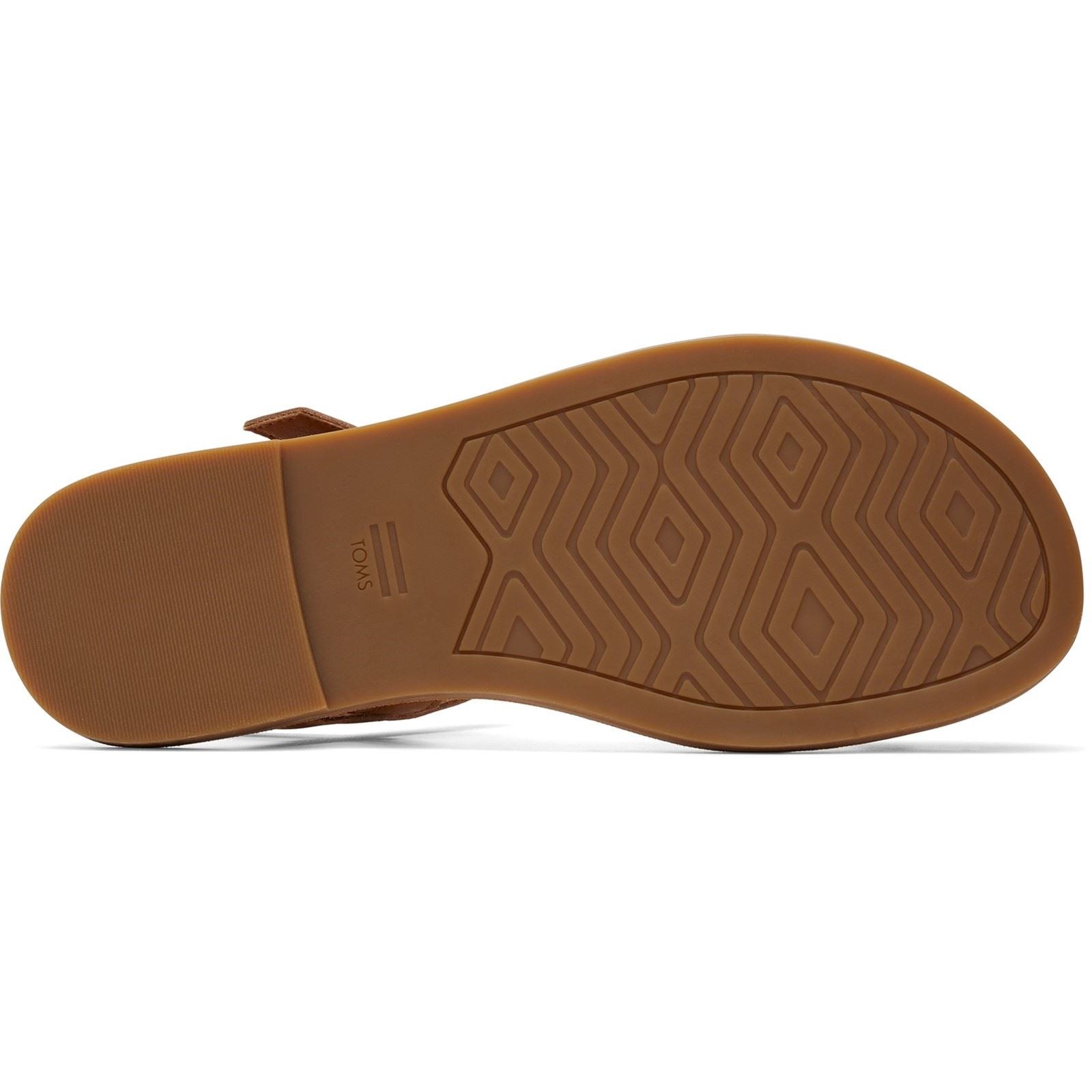 TOMS Kira Leather Women's Tan Sandals