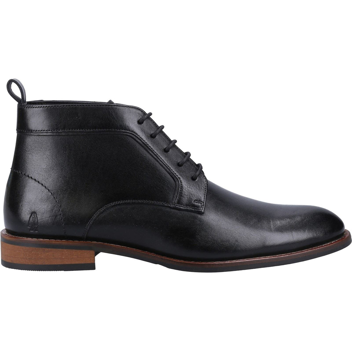 Hush Puppies Declan Lace Leather Men's Black Boots