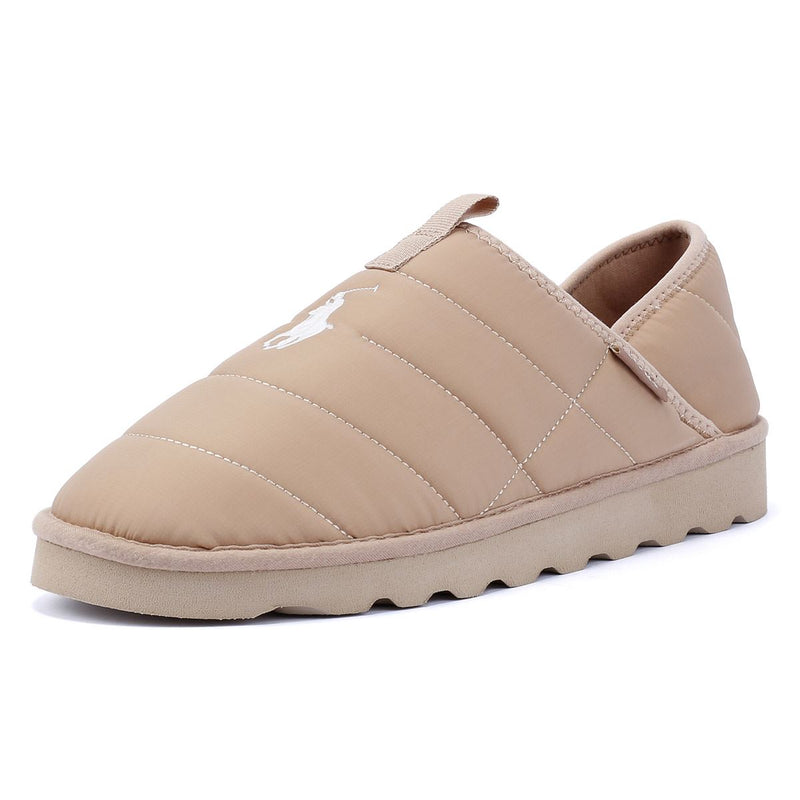 Ralph Lauren Everrett Men's Beige Slippers