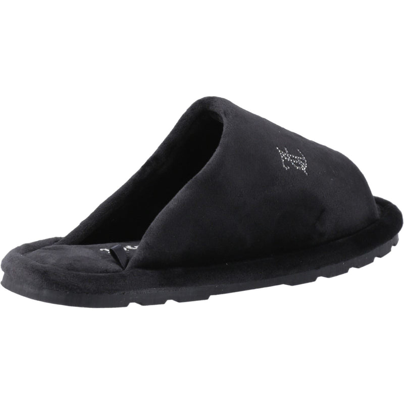 Juicy Couture Vivien Synthetic Women's Black Slippers