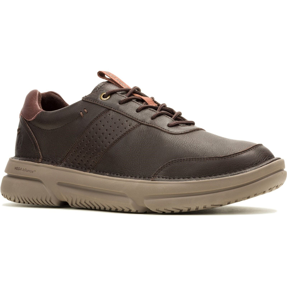 Hush Puppies Baylor Leather Men's Brown Trainers
