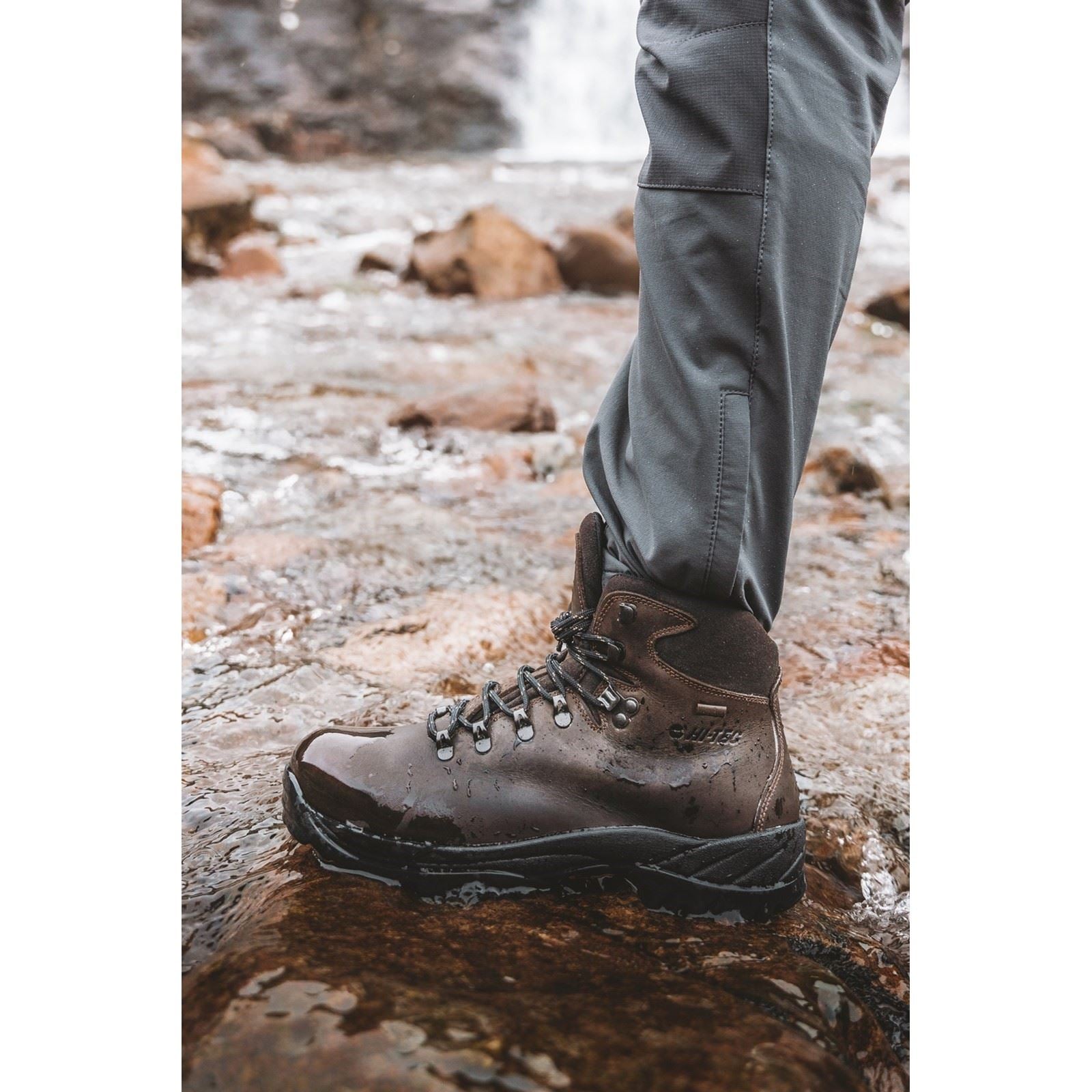 Hi-Tec Ravine Leather Women's Brown Hiking Boots