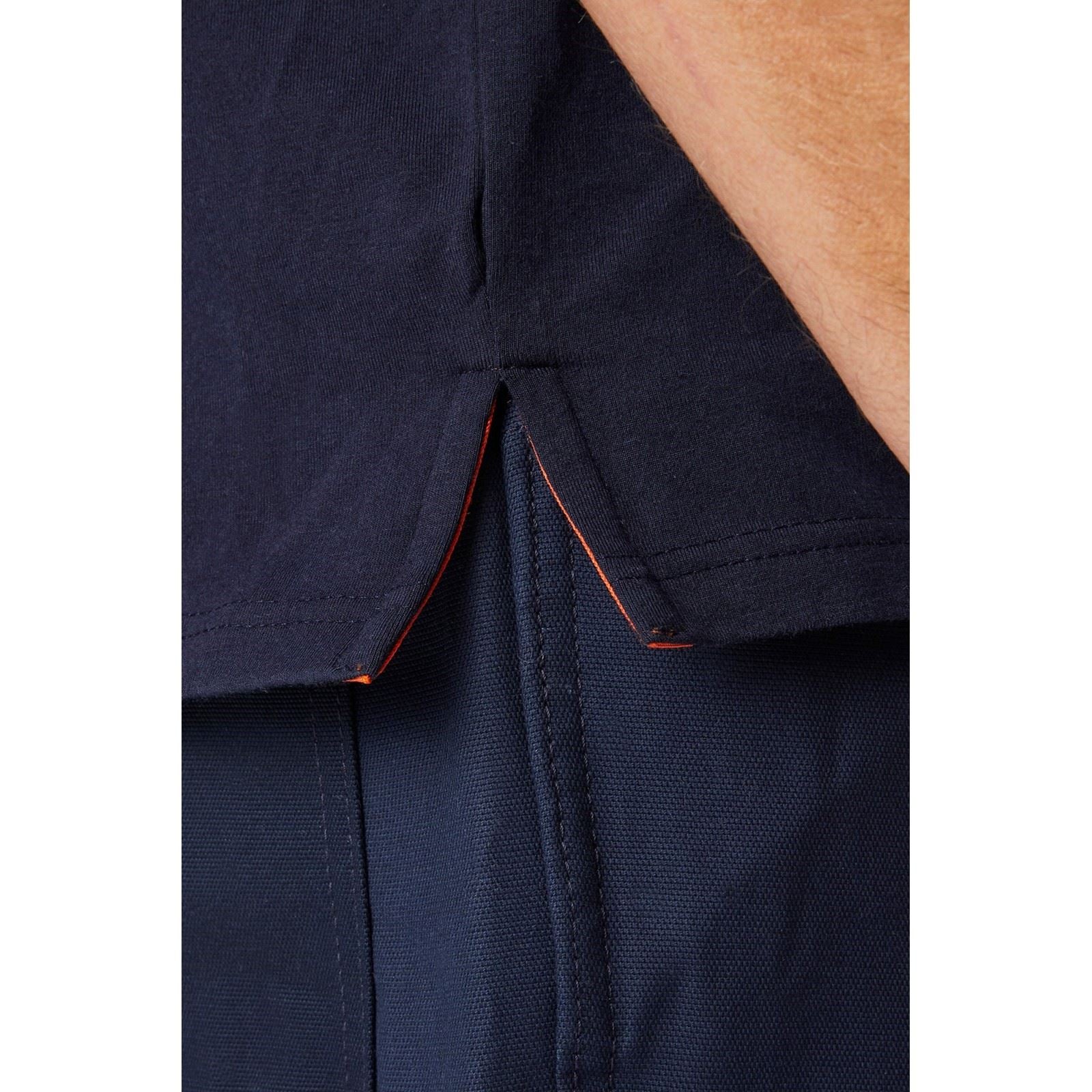 Helly Hansen Workwear Kensington Cotton Men's Blue Polo Shirt