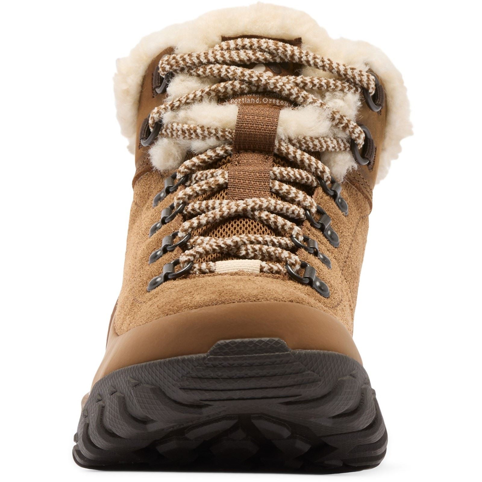 Columbia Burnsider Cozy Leather Women's Brown Hiking Boots