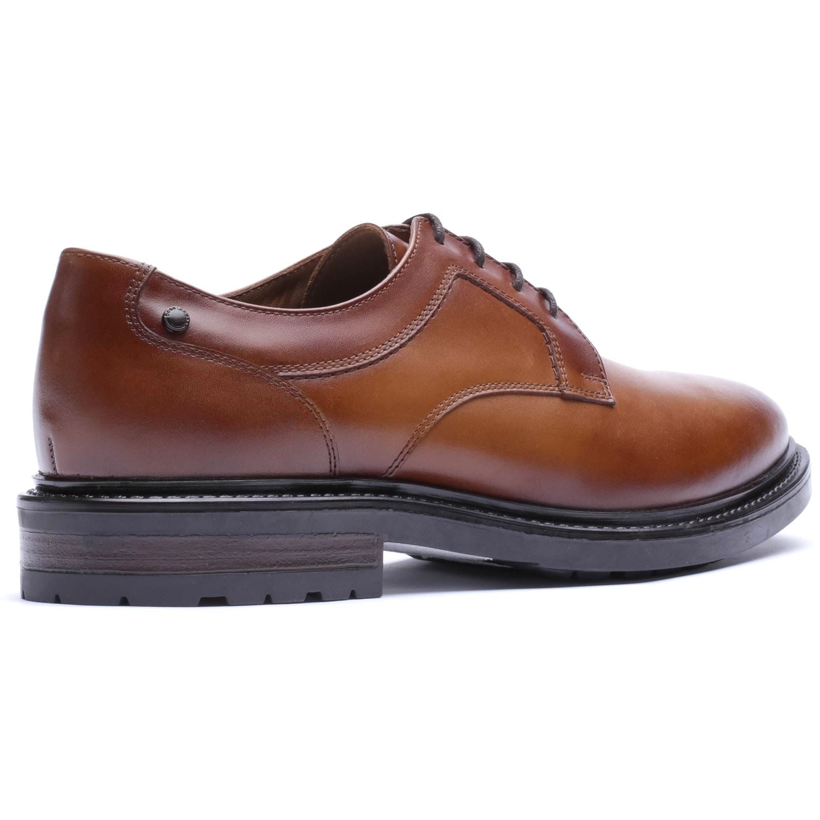 Base London Carter Leather Men's TAN Derby Shoes