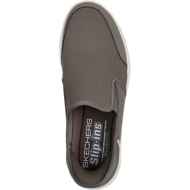 Skechers Equalizer 5.0 Drayze Synthetic Men's Taupe Trainers