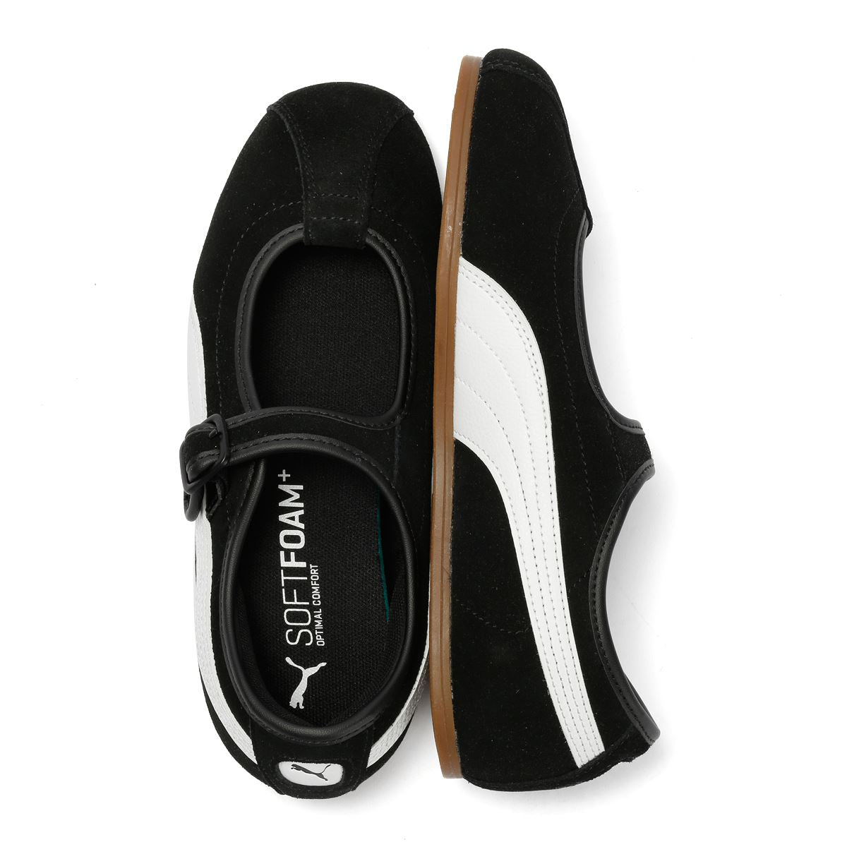Puma Tacklette Suede Women's Black/White Shoes