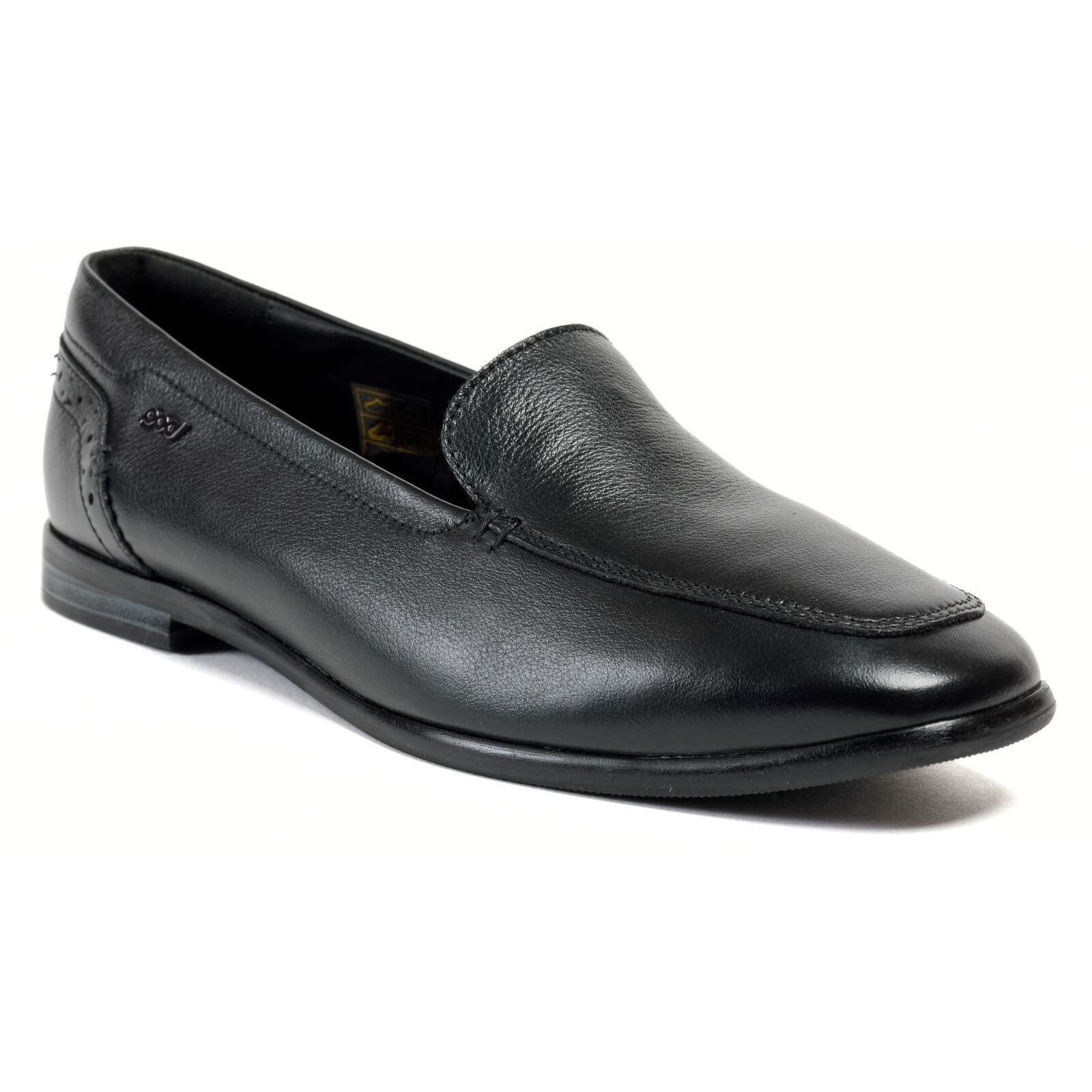 Pod Penny Leather Women's Black Loafers