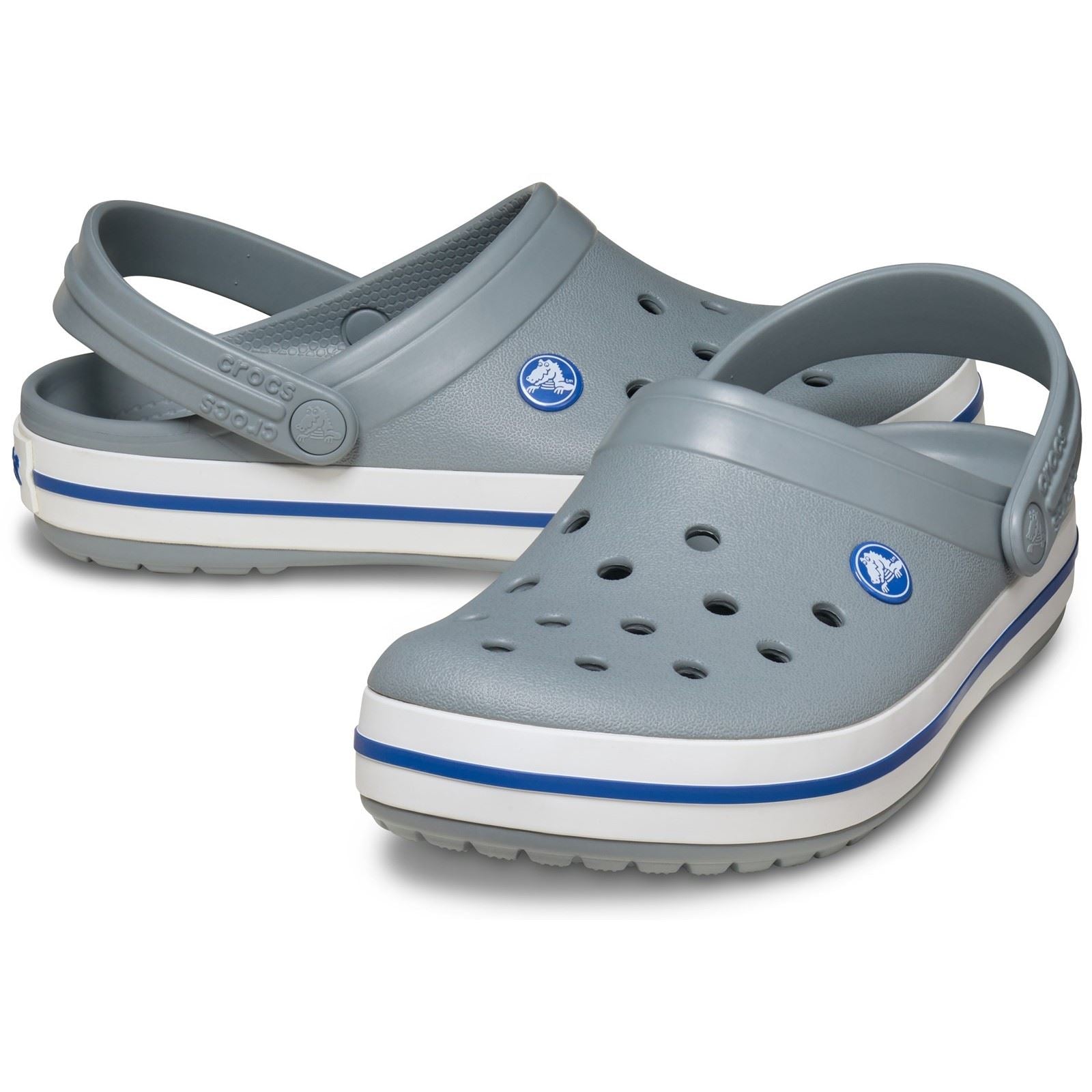 Crocs Crocband Rubber Men's Concrete Clogs