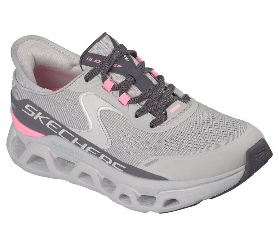 Skechers Slip-Ins Glide Step Altus Mesh Women's Grey Trainers