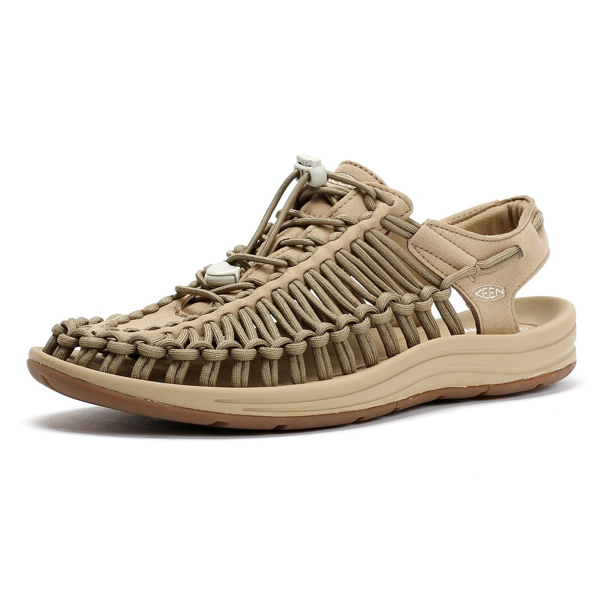 Keen Uneek Men's Timberwolf/Plaza Taupe Sandals