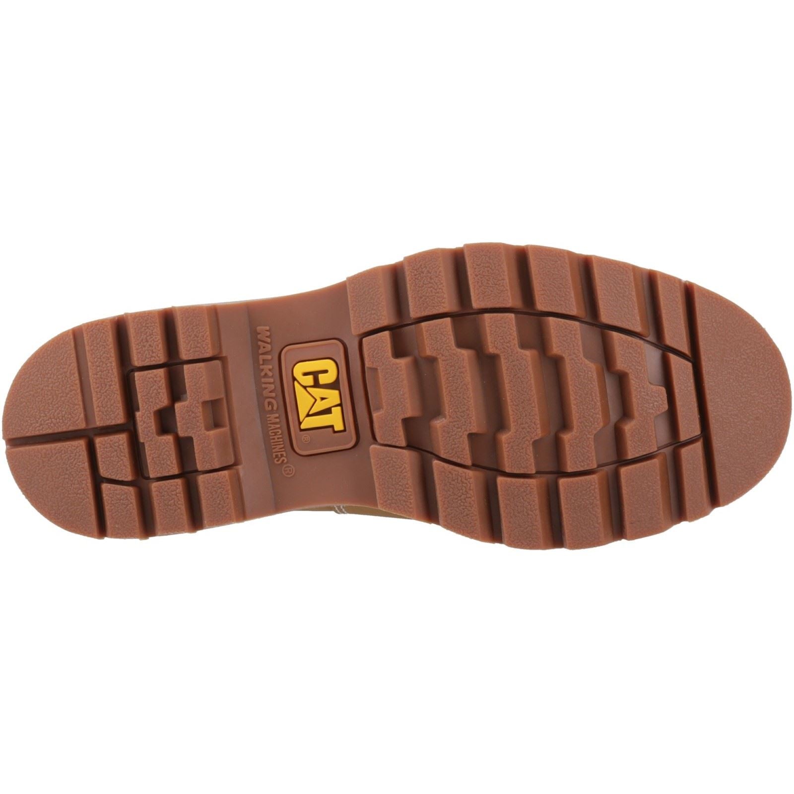 Caterpillar Colorado Moc Toe Leather Men's Honey Reset Ankle Boots