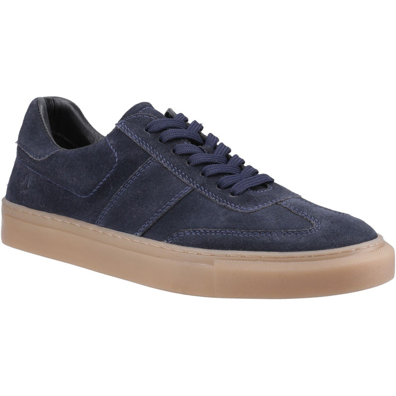 Hush Puppies Riley Suede Men's Navy Suede Trainers