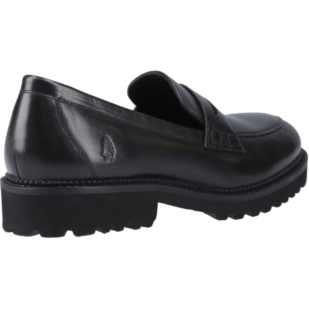 Hush Puppies Grazia Leather Black Loafers