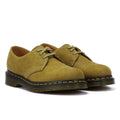 Dr. Martens 1461 Tumbled Nubuck Olive Lace-Up Shoes