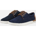 Hush Puppies Joey Suede Men's Navy Lace-Up Shoes