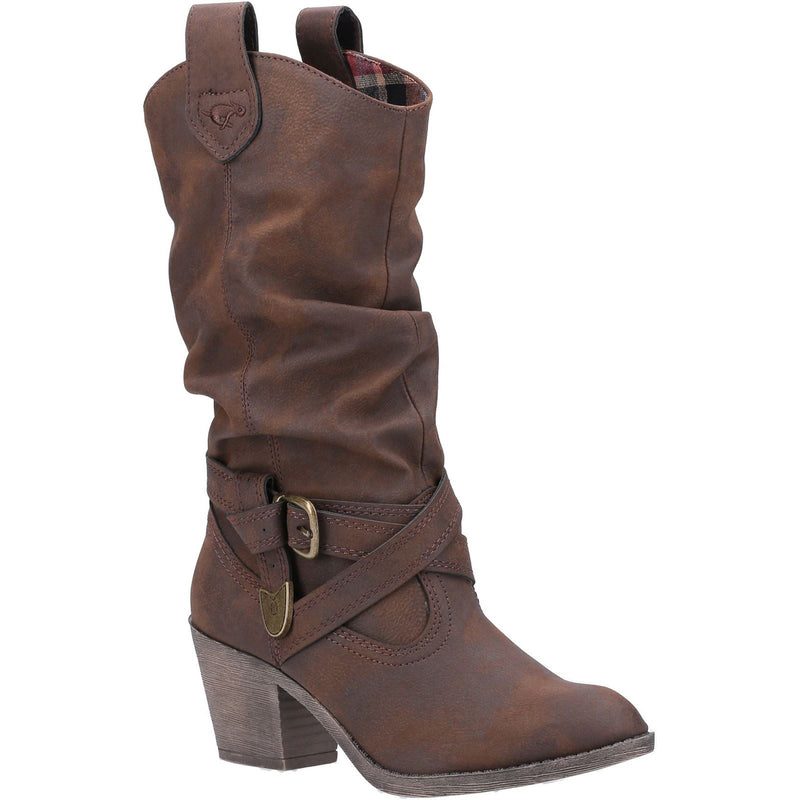 Rocket Dog Sidestep Synthetic Women's Brown Boots